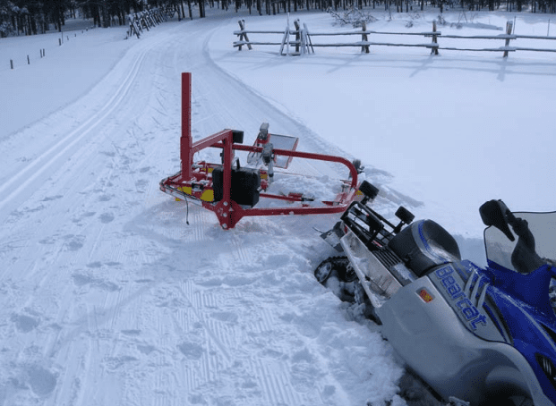 The 4′ Trail Tenderizer  Tidd Tech Snow Grooming Equipment